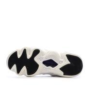 Chaussures de basketball Blanches/Violettes Homme Adidas Crazy 8 vue 5