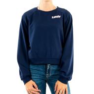 Sweat Marine Fille Levi's 3ED497 pas cher