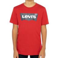 T-shirt Rouge Garçon Levi's 9E8157 pas cher