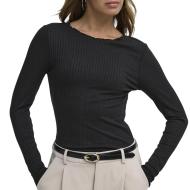 T-Shirt Manches Longues Noir Femme JDY Fransiska