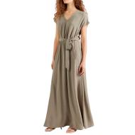 Robe Longues Verte Femme VERO MODA Maxi pas cher