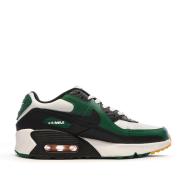 Baskets Blanches/Verte Garçon Nike Air Max 90 vue 2