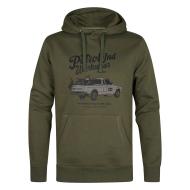 Sweat à Capuche Kaki Homme Petrol Industries Hoode pas cher