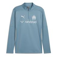OM Haut d'entrainement Bleu Gris Homme Puma 24/25 pas cher