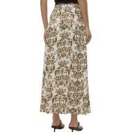 Jupe Ecru/Kaki Femme Vero Moda Imma vue 2