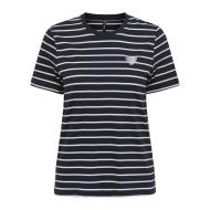 T-Shirt Marine/Blanc Femme Only Liva vue 3