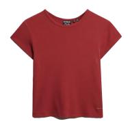 T-shirt Rouge Femme Superdry Athletic Essential vue 2