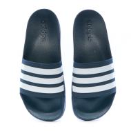 Claquettes marine homme Adidas Adilette vue 3