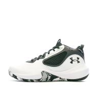 Chaussures de Basketball Blanc/Noir Mixte Under Armour Lockdown 6 pas cher