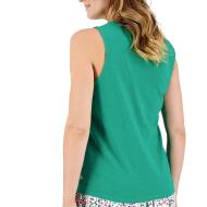 Débardeur Vert Femme TBS ADINADEBP vue 3