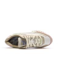 Baskets Rose/Beige Fille Puma Blktop Rider Bts vue 4