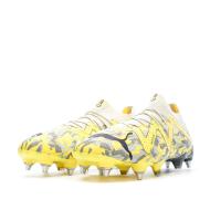 Chaussures de football Jaune/Grises Homme Puma Future Ultimate MxSG vue 6