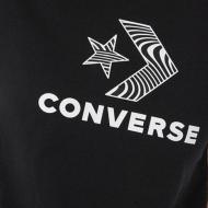 T-shirt Noir Femme Converse 3260 vue 3
