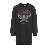 Robe Sweat Grise Fille Kids Only Lucinda pas cher
