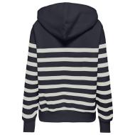 Sweat Blanc/Marine Femme Only Audrey vue 2