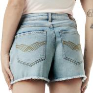 Short Bleu Femme Von Dutch Brut vue 2