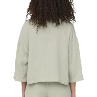 Chemise Verte Femme JDY Theis Life 3/4 vue 2