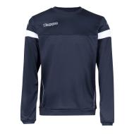 Sweat Marine/Blanc Homme Kappa Lido pas cher