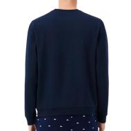 Sweat Marine Homme Lacoste Fleece vue 2