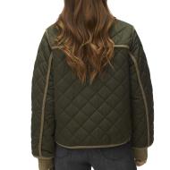 Veste Matelassée Kaki Femme Vero Moda Mily vue 2