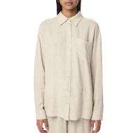 Chemise Beige Femme Pieces Pia