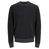 Pull Gris foncé Homme Jack & Jones Globe Knit vue 3