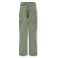 Pantalon Droit Kaki Fille Kids ONLY Kogyarrow pas cher