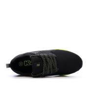 Baskets Noires/Jaunes Fille Kappa San Puerto Laces vue 4