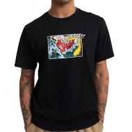 T-shirt Noir Homme Converse Comic pas cher