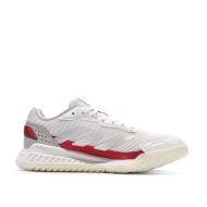 Chaussures de Padel Blanc/Rouge Femme Adidas Courtquick vue 2