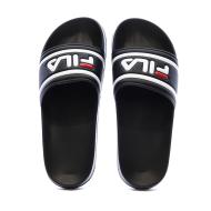 Claquettes Noires/Blanches Homme Fila Morro vue 3