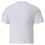 T-shirt Blanc Femme Puma Nu-tility vue 2