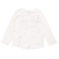 T-shirt Manches Longues Blanc Fille Catimini vue 2