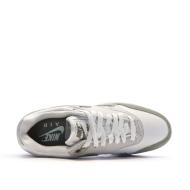 Baskets Blanches/Kaki Femme Nike Air Max 1 vue 4