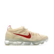 Baskets Blanches/Rouge Femme Nike Air Vapormax 2023 vue 2