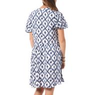 Robe Bleu à motifs FemmeJDY Starr Life vue 2