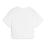 Crop top Blanc/Mauve Fille Puma 845346 vue 2