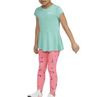 Ensemble Bleu/Rose Fille Nike Tunic Top pas cher