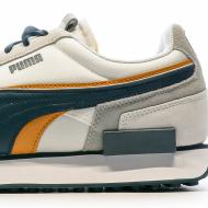 Baskets Blanc/Beige/Marine Homme Puma Future Rider vue 7
