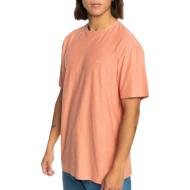 T-Shirt Corail Homme Quiksilver Slub roundneck