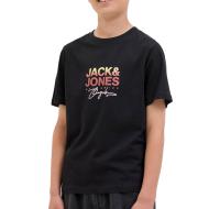T-shirt Noir Garçon Jack & Jones Canggu