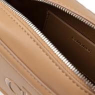 Camel-Umhängetasche für Damen von Calvin Klein Jeans „Bold Camera“ Ansicht 3