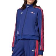 Arsenal Veste de Survêtement Bleu Femme Adidas Icon Tt pas cher