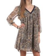 Robe écru/Marine Femme Teddy Smith Romana