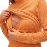 Pull de Grossesse Orange Femme Mamalicious Suniva vue 3