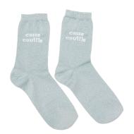 Chaussettes Vert Pastel Femme Twinday Casse Couille pas cher