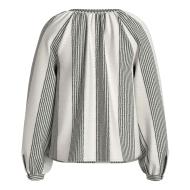 Blouse Blanche/Grise Foncé Femme Vila Zoffe vue 2