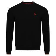 Pull Noir Homme US Polo ASSN ENEA pas cher