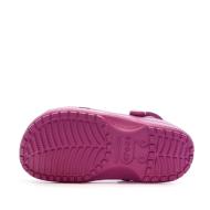 Sandales Crocs Fushia Femme Classic Sabot U vue 6