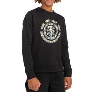 Sweat Noir Garçon Element In The City Icon pas cher